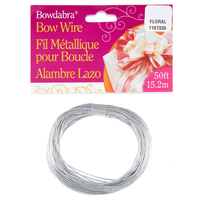 Silver Bowdabra Bow Wire Hobby Lobby 1197326
